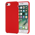 Coque iPhone 7/8/SE (2020)/SE (2022) en Silicone Liquide - Rouge