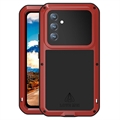 Coque Hybride Samsung Galaxy A54 5G Love Mei Powerful - Rouge