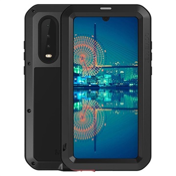 Coque Hybride Huawei P30 Love Mei Powerful (Emballage ouvert - Excellent) - Noir