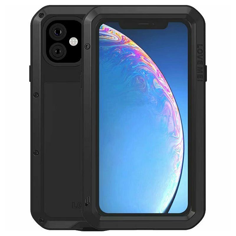 Coque antichoc et etanche iPHONE 13 - LOVE MEI FRANCE - Noir