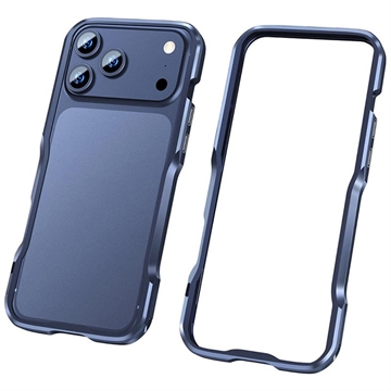 Bumper en Métal iPhone 17 Pro Max Luphie Safe Lock - Bleu foncé