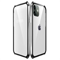 Luphie iPhone 11 Tempered Glass Magnetic Case - Black