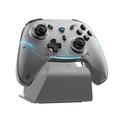 Manette de jeu sans fil Machenike G5Pro Max avec station de recharge - Gris