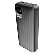 Batterie externe double port USB Maxlife MXPB-07 20000mAh - Noir