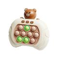 Maxlife MXPS-100 Jeu PopIt à pression rapide pour enfants - Nounours