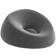 Oreiller de massage de beauté en mousse à mémoire de forme, à utiliser sur le ventre - Gris