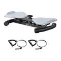 Plateforme d'exercices Merach MR-2465 Twist avec bandes de résistance - Blanc
