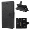 Étui Portefeuille Samsung Galaxy J6+ Mercury Goospery Fancy Diary