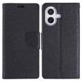 Étui Portefeuille iPhone 16 Mercury Goospery Fancy Diary - Noir