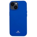 Coque iPhone 15 en TPU Mercury Goospery Glitter - Bleu