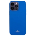 Coque iPhone 15 Pro Max en TPU Mercury Goospery Glitter - Bleue