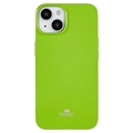 Coque iPhone 14 Plus en TPU Mercury Goospery Glitter - Verte