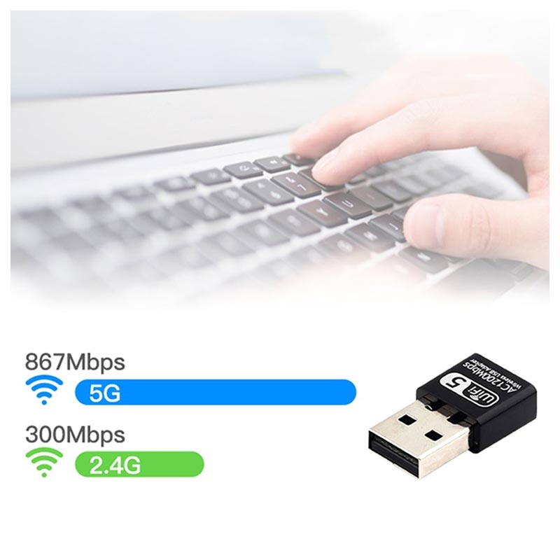 Mini adaptateur USB sans fil Bluetooth pour ordinateur portable