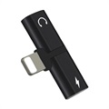 Mini Adaptateur Lightning T-Shape 2-en-1 - iPhone XS Max/XS/XR