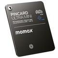 Traceur UWB Momax BR18 PinCard Ultra Mini pour iOS - Apple Find My - Noir