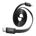 Câble USB-C magnétique plat Momax DC88 Mag.Link - 100W, 1m