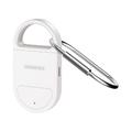 Momax PinBuzz Alarme de sécurité personnelle rechargeable - Apple Find My compatible - Blanc