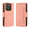 Étui portefeuille Motorola Edge (2026) Porte-Cartes - Rose