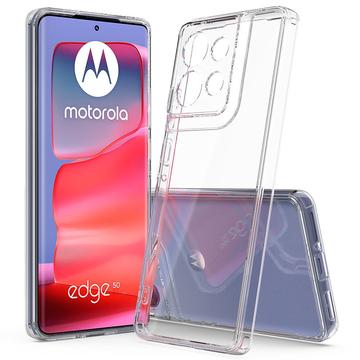 Coque Hybride Motorola Edge 50 Résistante aux Rayures - Transparente