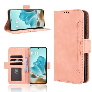 Étui portefeuille Motorola Edge 60/60 Fusion Porte-Cartes - Rose