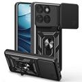 Coque Hybride Motorola Edge 60 Fusion à Anneau Rotatif avec Protection pour Appareil Photo