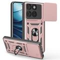 Coque Hybride Motorola Edge 60 Fusion à Anneau Rotatif avec Protection pour Appareil Photo