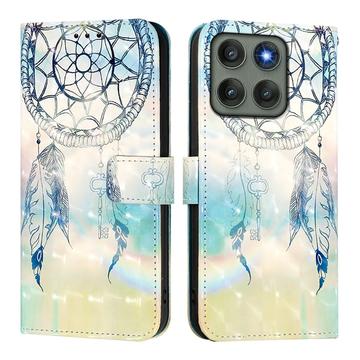 Étui Portefeuille Motorola Edge 60 Pro - Série Wonder - Attrape-rêves
