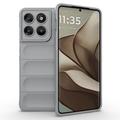 Coque Motorola Edge 70 en TPU - Rugged - Gris Clair