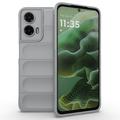Coque Motorola Moto G35 en TPU - Rugged - Gris Clair
