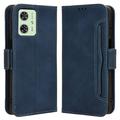 Étui Portefeuille Motorola Moto G54 - Série Cardholder - Bleu