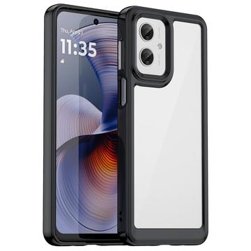 Coque Hybride Motorola Moto G55 Antichoc - Noire