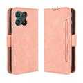 Étui portefeuille Motorola Moto G67 Power/G57 Power/G57 Porte-Cartes - Rose
