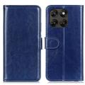 Étui portefeuille Motorola Moto G77/G67 avec support - Bleu