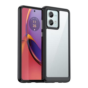 Coque Hybride Motorola Moto G84 Antichoc - Noire