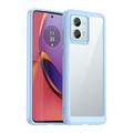 Coque Hybride Motorola Moto G84 Antichoc - Bleue