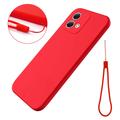 Coque Motorola Moto G84 en Silicone Liquide - Rouge