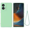 Coque Motorola Moto G85/S50 Neo en Silicone Liquide - Verte