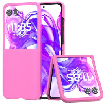 Coque Motorola Razr 50 Ultra en Plastique - Rose Vif