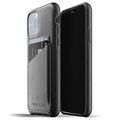 Coque en Cuir iPhone 11 Pro Mujjo Full Wallet