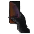 Gants en Cuir pour Ecran Tactile Mujjo - M - Noirs