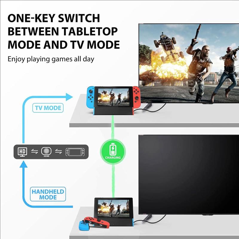 Station d'accueil Switch tv pour Nintendo, adaptateur TV Switch HDMI 4K  avec port USB 3.0 
