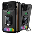 Coque Hybride iPhone 13 Mini Multifonction 4-en-1