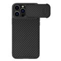 Coque Hybride iPhone 14 Pro Nillkin Synthetic Fiber S - Noire