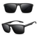 Lunettes de soleil polarisantes Nighthawk Stylish pour homme - Noir