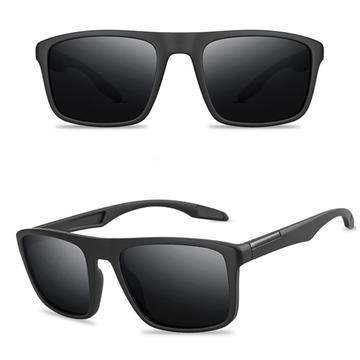 Lunettes de soleil polarisantes Nighthawk Stylish pour homme - Noir