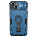 Coque Hybride iPhone 14 Plus Nillkin CamShield Armor Pro - Bleu