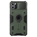 Coque Hybride iPhone 11 Pro Max Nillkin CamShield Armor - Vert Foncé