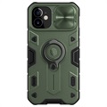 Coque Hybride iPhone 12 Mini Nillkin CamShield Armor - Vert