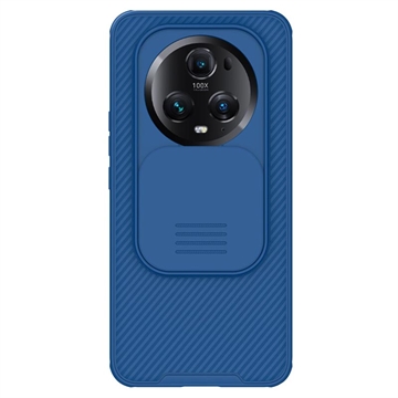 Coque Hybride Honor Magic5 Pro Nillkin CamShield Pro - Bleue