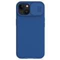 Coque Hybride iPhone 15 Nillkin CamShield Pro - Bleu